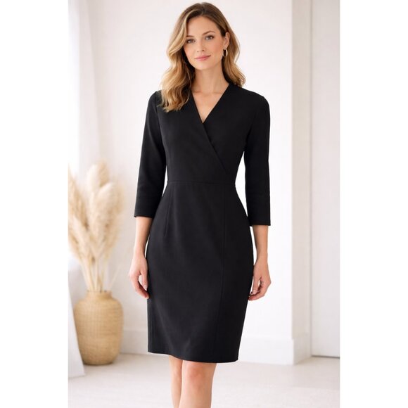 MM Lafleur Dresses & Skirts - MM. LAFLEUR New York, Black Dress, Size 10, Capsule, Minimal, Quiet Luxury